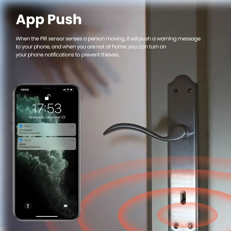 Zigbee-Mini PIR Motion Sensor, - Home Security Devices avaliação e preço