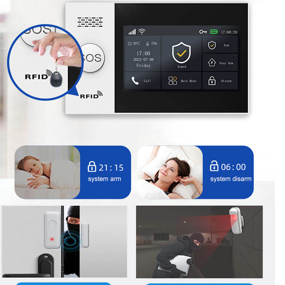 Sistema de alarme residencial  - Home Security Ultimate avaliação e preço