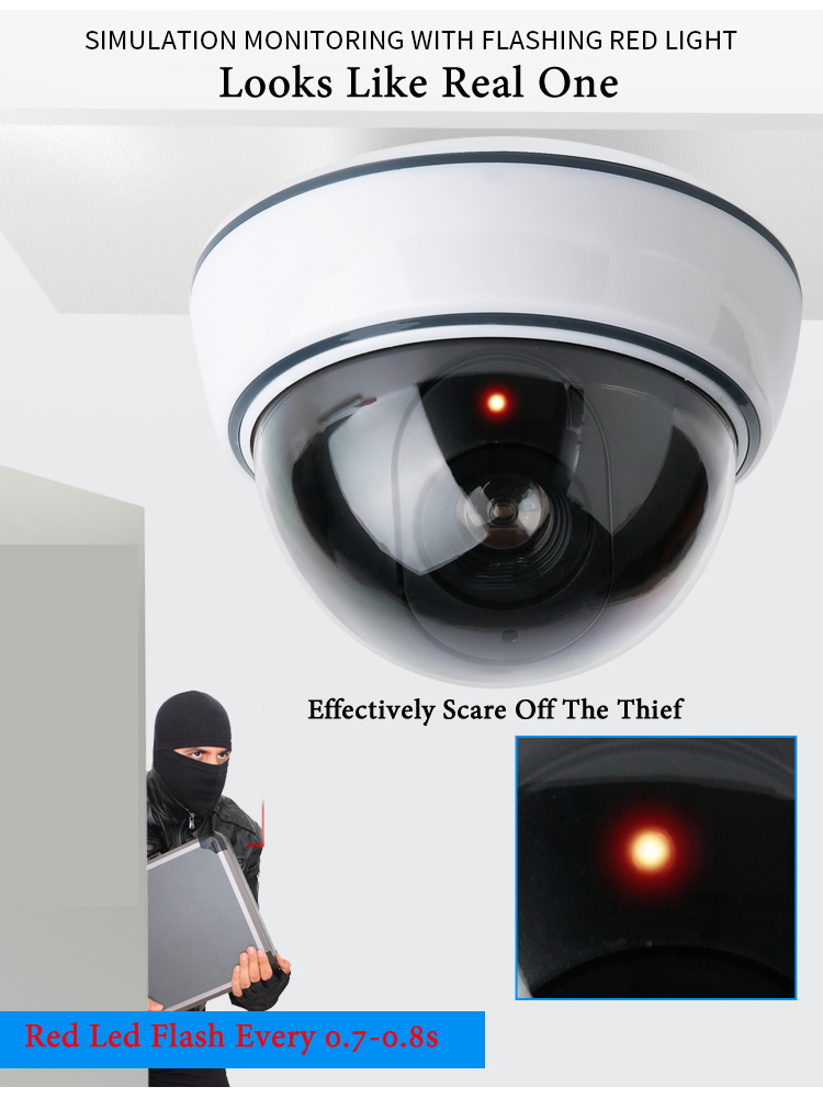 Criativo preto/branco falso do - Home Security Ultimate avaliação e preço